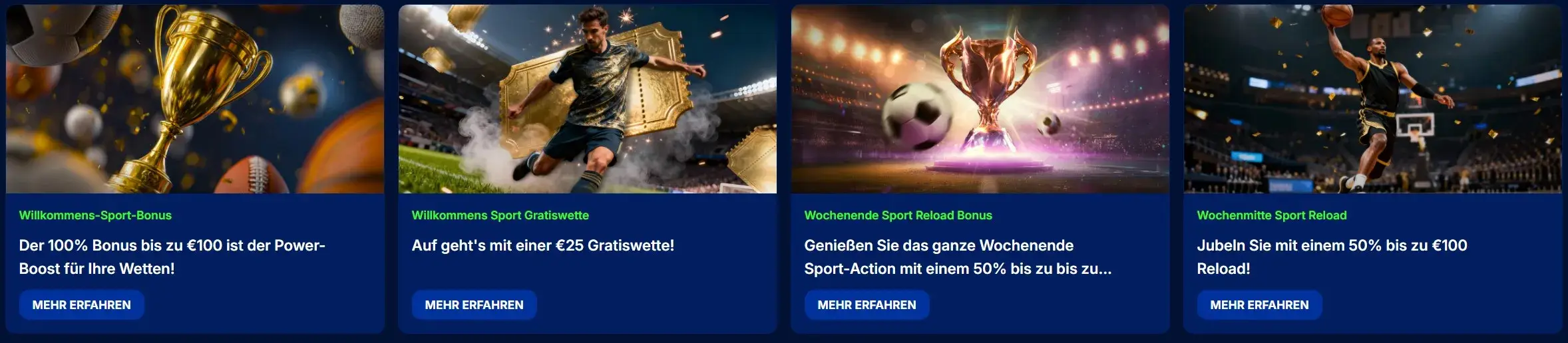 Sport-Willkommensbonus
